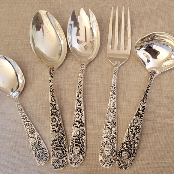 Godinger-Olde Bouquet-Hostess Set - Picture 6 of 6